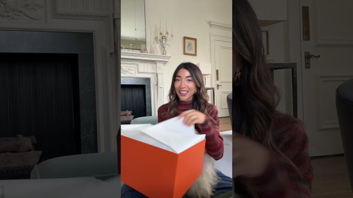 SURPRISE HERMES BAG UNBOXING🍊 #shorts