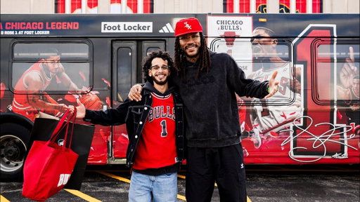 Derrick Rose surprises diehard fans while they thank him