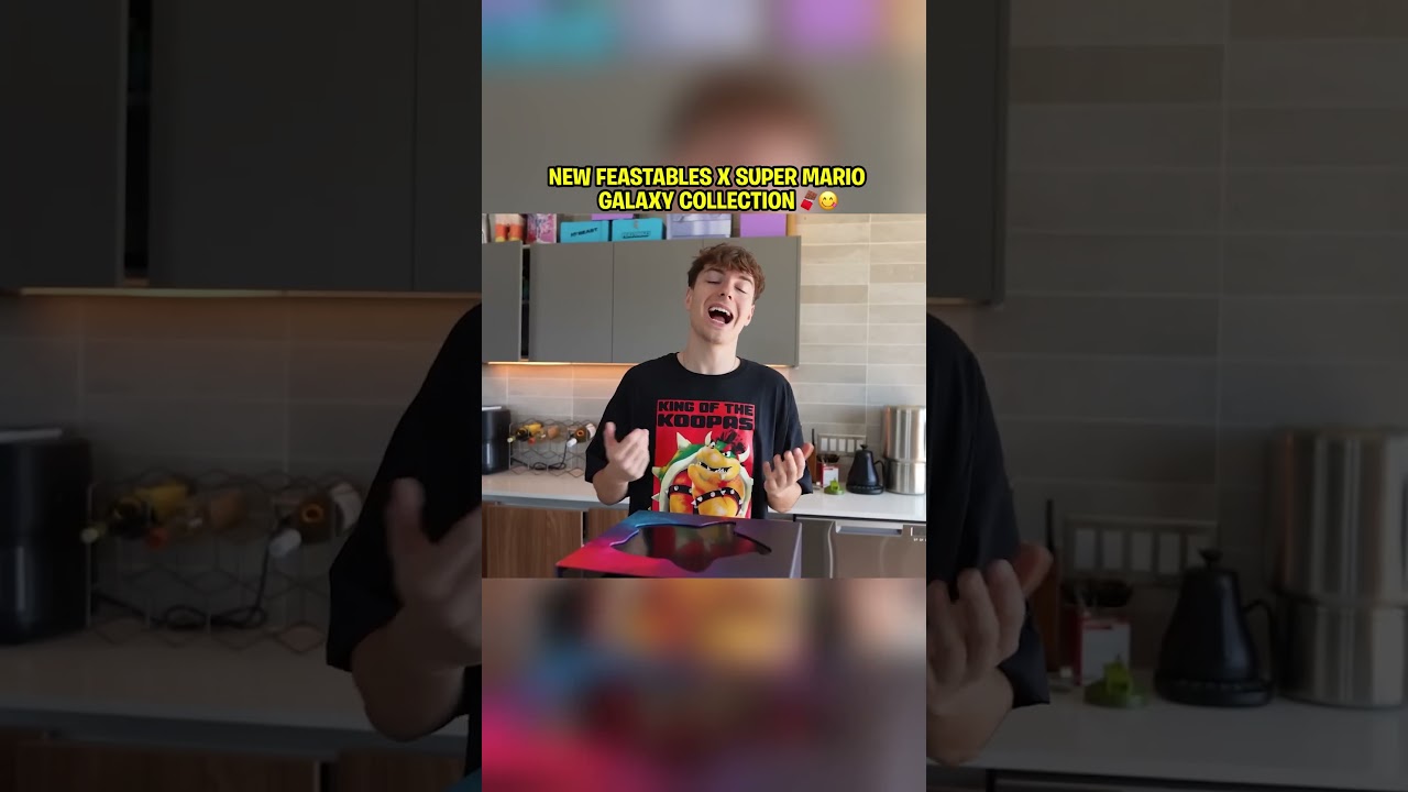 Feastables x Super Mario Galaxy is here 🍫🔮