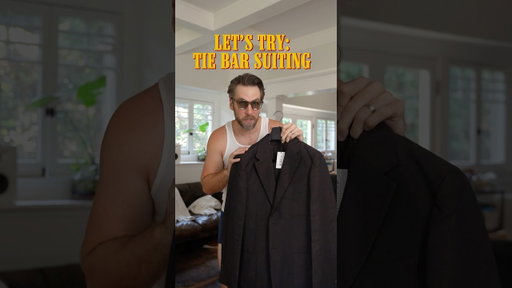 Tie Bar Suits - TRY ON