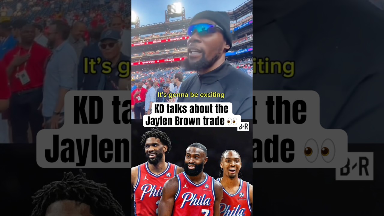 Kevin Durant thinks the 76ers will be “dangerous” 😳