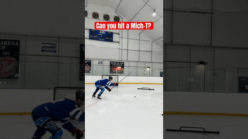 Greatest one timer hack from little Olly  #hockey #pavelbarber