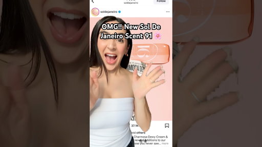 Sol De Janeiro launches new PERMANENT scent 💖😱 #soldejaneiro #holidaysonshorts