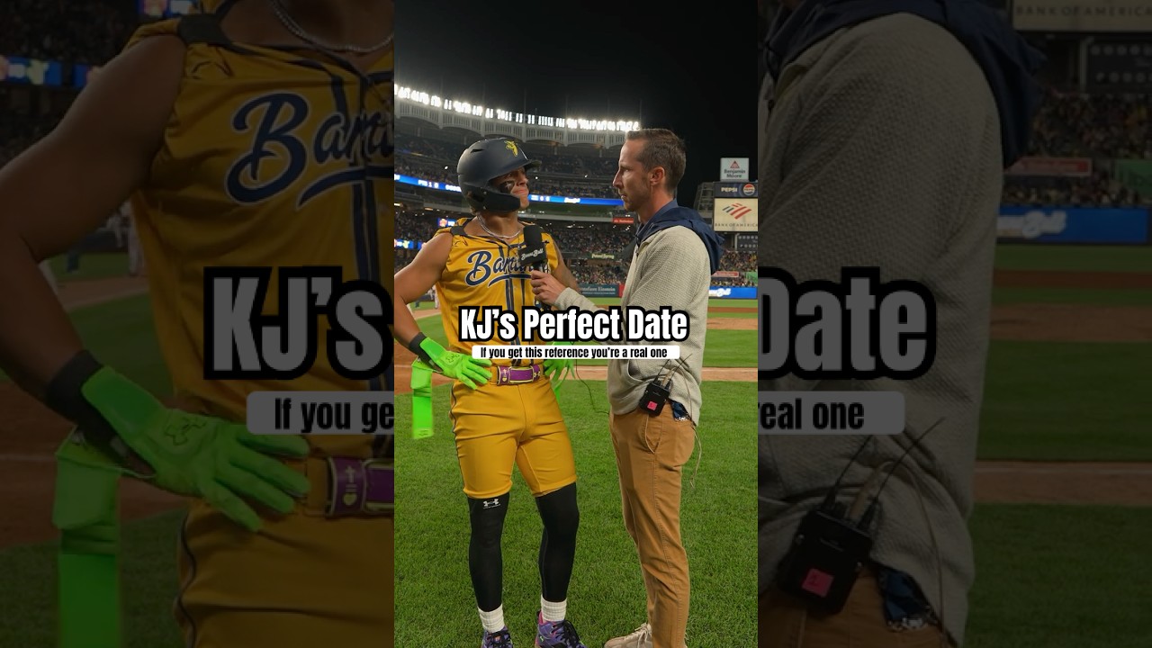 KJ's perfect date #Shortsfeed#Shorts#Newyork#Yankees#Yankeestadium#MeangirlsApril25th