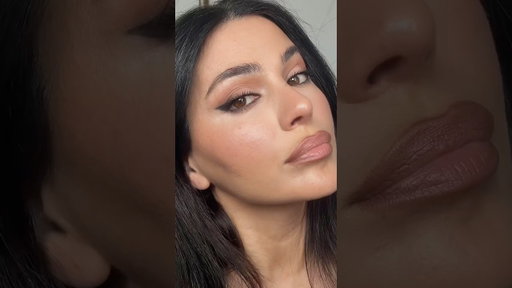 #makeuptutorial Winged Eyeliner Makeup on Deep Set Eyes 🦇 #eyemakeup #wingedeyeliner