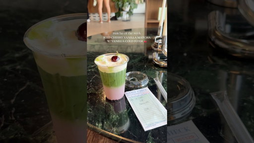 Insanely good matcha in Fort Lauderdale
