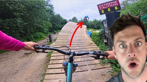 I’ve NEVER ridden this Bike Park before!