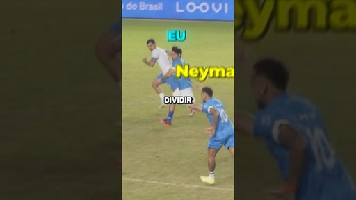 JOGUEI COM O NEYMAR E FIZ UM GOL!