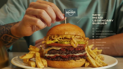 Messi Legendary Burger Capsule