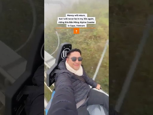 Experience Bản Mòng Alpine Coaster in Sapa, Vietnam.  🎢⛰️