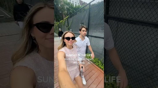 Weekend vlog working at a PE firm in nyc 🎾🍎🚕 #dayinmylife