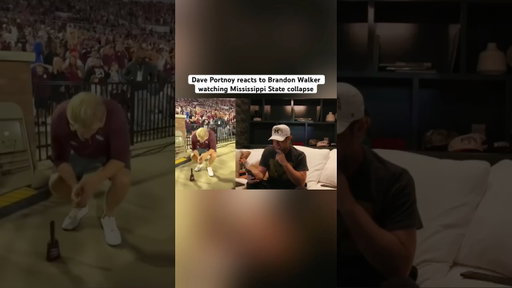 ⁠@DavePortnoy can’t take his eyes off Brandon Walker watching Mississippi State collapse.