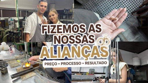 Fizemos as nossas alianças de casamento | Preço, processo e resultado