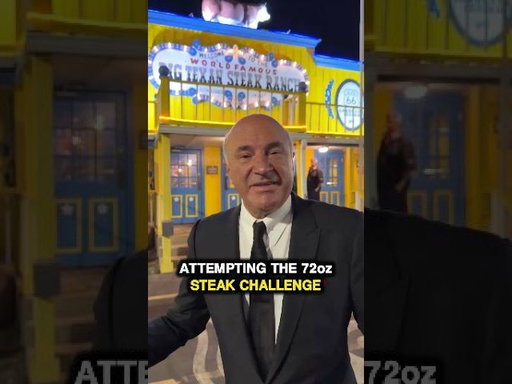 I tried the 72oz steak challenge! #shorts