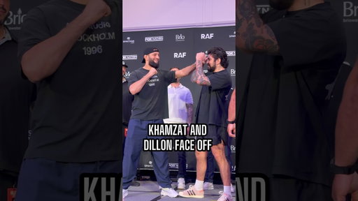 Khamzat Chimaev and Dillon Danis face off at #RAF10