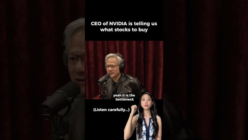 why does Jensen think this 1 sector is the next bottleneck 🧐