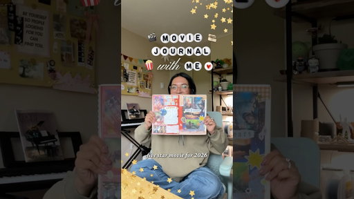 movie journal with me! 🍿🎬 Project Hail Mary journal spread ⭐️