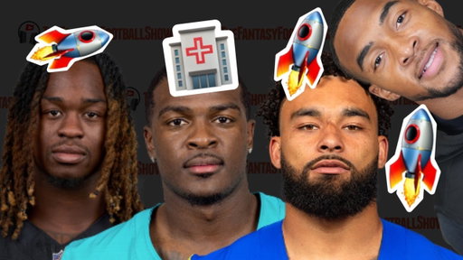 🏥 Achane 📈Rams QB 📈Kyren 📈Jeanty 🚀Henderson
