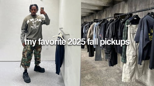 Recent Pickups | Fall wardrobe favorites, ComplexCon pickups, Archive & Vintage(Streetwear Designer)