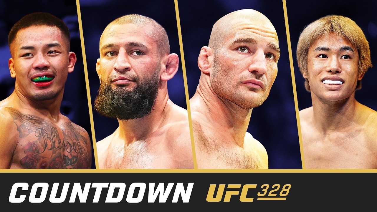 UFC 328 Countdown：チマエフ🆚ストリックランドのミドル級王座戦、ジョシュア・ヴァンと平良達郎がフライ級タイトルをかけて激突🏆️