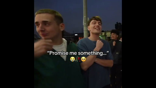 "Promise me something..." 😭🥀🥺
