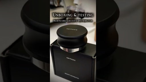 Normcore gravity distributor unboxing & americano prep! ☕️ #coffee #cafe #barista #fypシ #unboxing