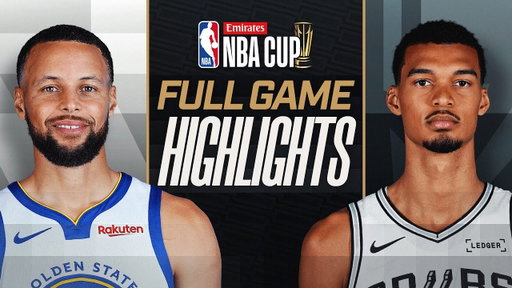 WARRIORS at SPURS | EMIRATES NBA CUP 🏆 | FULL GAME HIGHLIGHTS | November 14, 2025