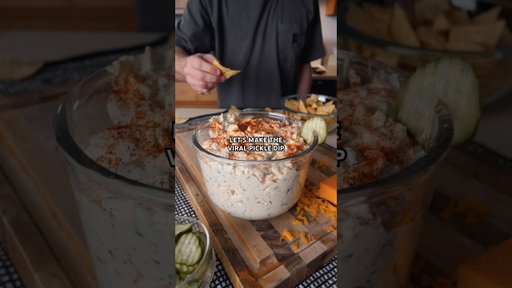Viral Pickle Dip 🥒