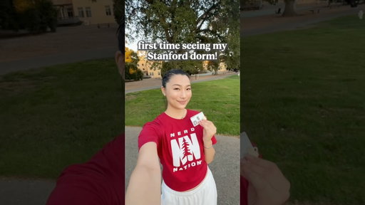 Stanford University Dorm Room Tour 🌲💫 #collegelife #university #stanford #vlog #dorm #study