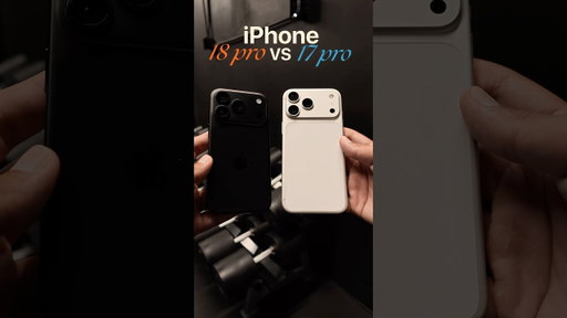 iPhone 18 pro vs iPhone 17 pro #shorts