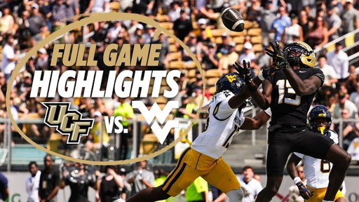UCF Football 45 vs. West Virginia 13 // FULL GAME HIGHLIGHTS // Oct. 18, 2025