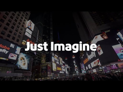 Firefly Takes Over Times Square | Just Imagine | Adobe Firefly