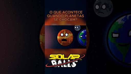 O que acontece quando planetas se chocam?