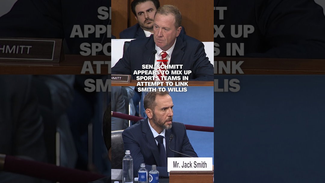 Sen. Schmitt appears to mix up sports teams in attempt to link Smith to Willis