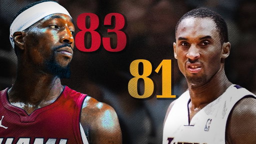 Bam's 83 vs Kobe's 81