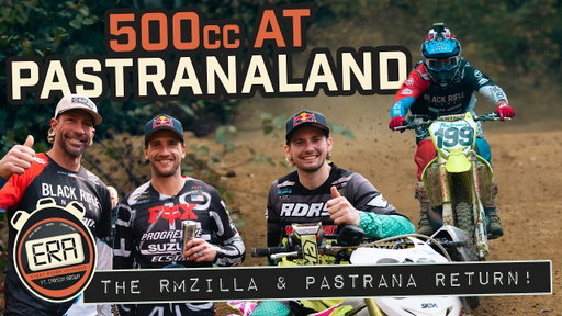 Can Pastrana Beat Ken Roczen and Carson Brown on the RMZILLA 500cc?!