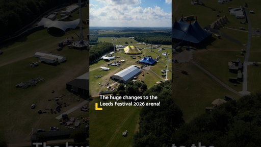 The huge changes to the Leeds Festival 2026 arena! #leeds #leedsfestival #readingfestival