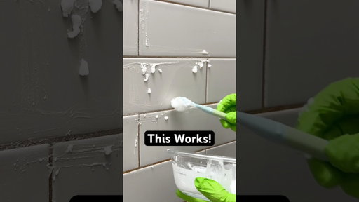 The Easiest Way to Clean Dirty Grout