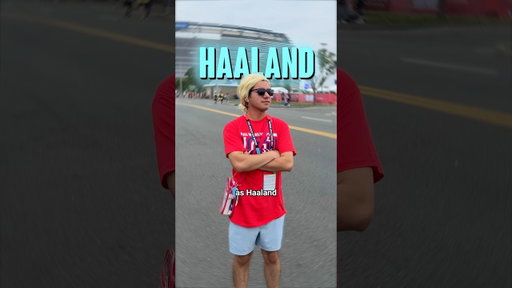 I dressed up as Haaland for the World Cup! #ad