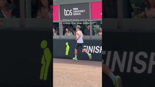 Finished the London Marathon. Then this happened