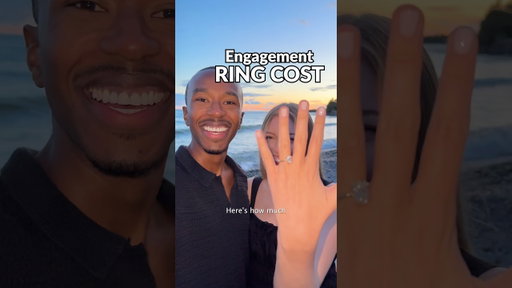 How much I spent on an engagement ring 💰💍 #shorts