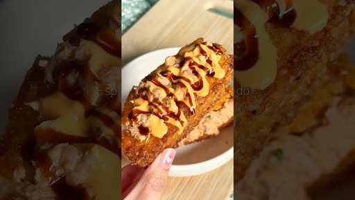 budget friendly spicy tuna crispy rice sando!! #cooking