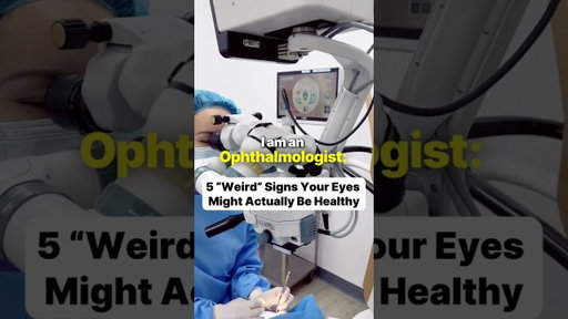 👁️ 5 Weird Signs Your Eyes Are Actually Healthy!