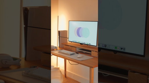 Building my sister her dream desk setup ✨