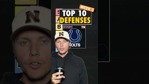 Top 10 Fantasy Defenses - Week 5