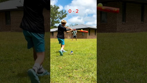 I’M STILL LOOKING FOR THE BALL!!! 😱😳 #baseball #baseballshorts #fatherson
