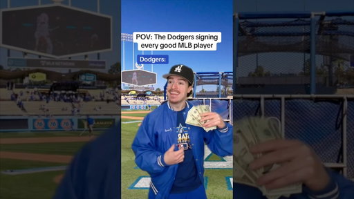 POV: The Dodgers signing every good MLB player😂⚾️