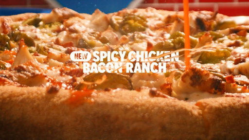 Domino’s - New Spicy Chicken Bacon Ranch Pizza :15