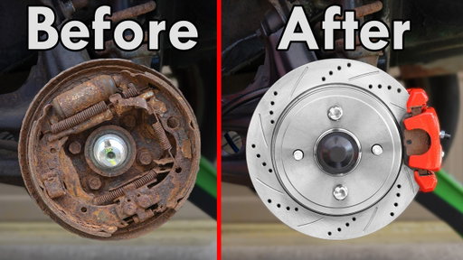 How to Convert Drum Brakes to Disc Brakes