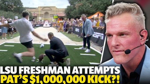 Can This LSU Freshman Win $1 Million In Pat McAfee's Field Goal Challenge?!